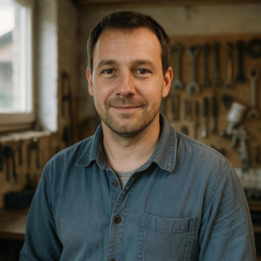 Christian Bergmann, Autor von einscheibenmaschine.org